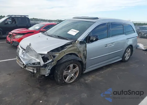 2013 Honda Odyssey Touring/Touring Elite from USA, damaged, VIN 5FNRL5H95DB064878